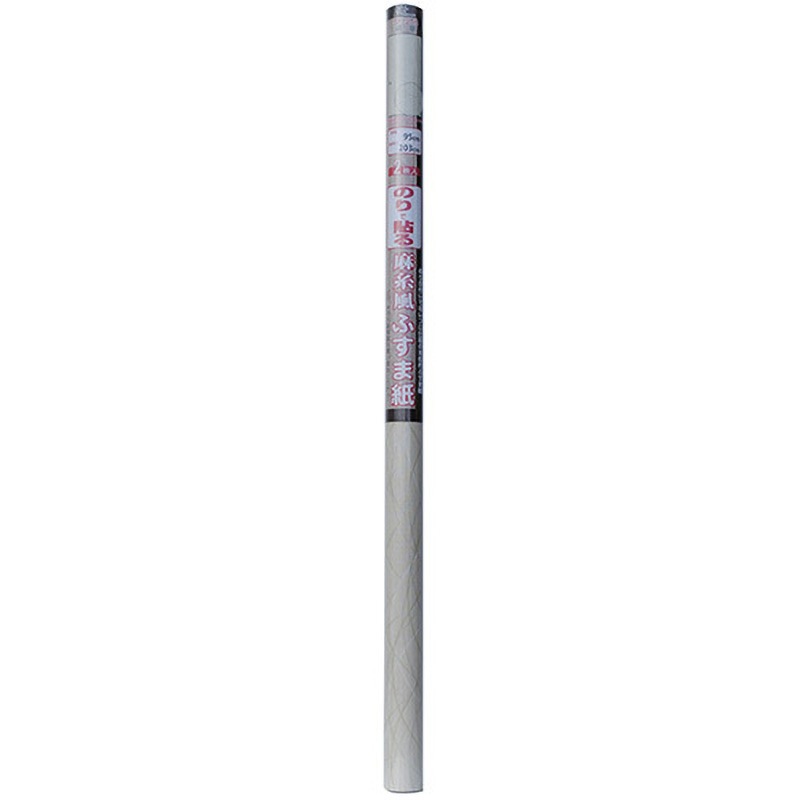 SF259 のりで貼る麻糸風ふすま紙 菊池襖紙工場 萌草柄 幅95cm長さ203cm 1ケース(2枚×20組) SF259