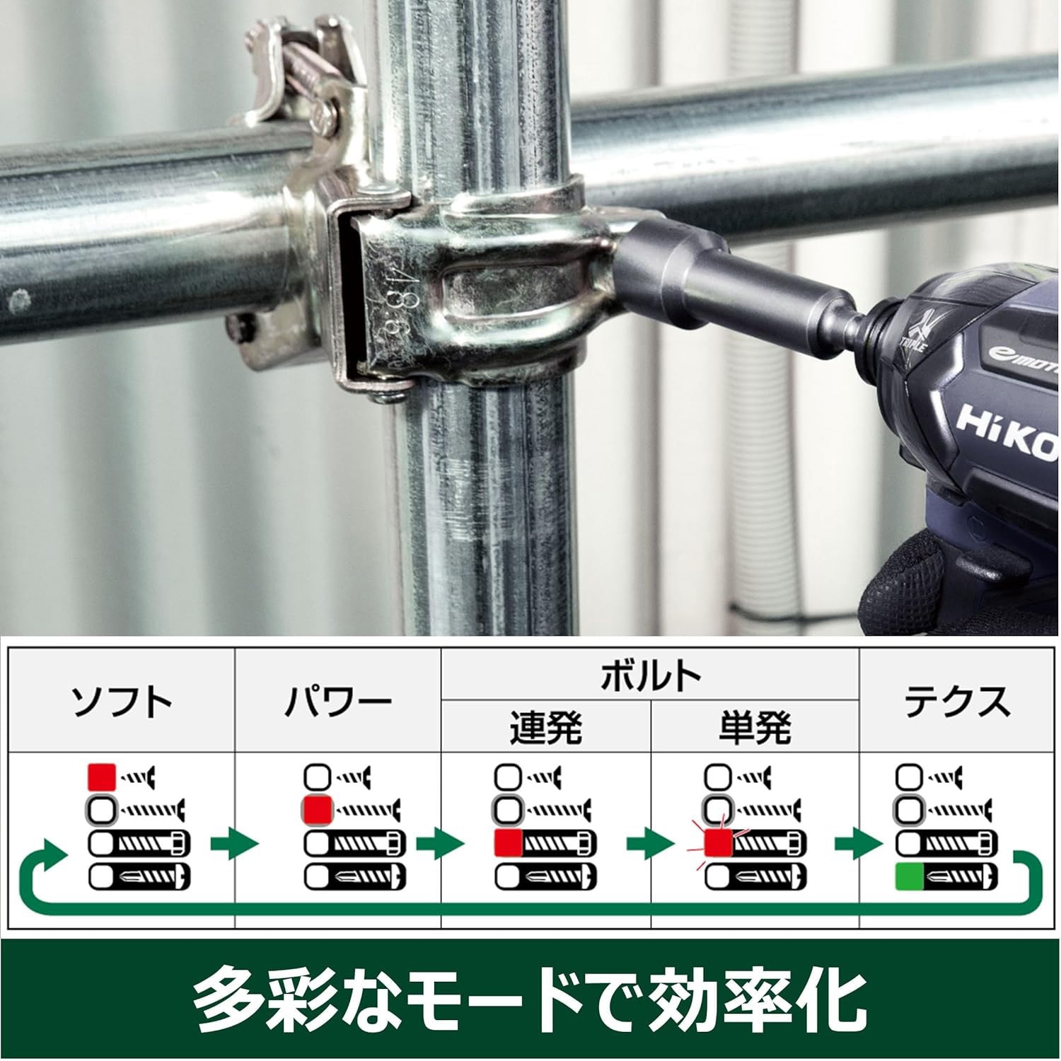WH12DCA (NN) 10.8Vコードレスインパクトドライバ 1台 HiKOKI(旧:日立