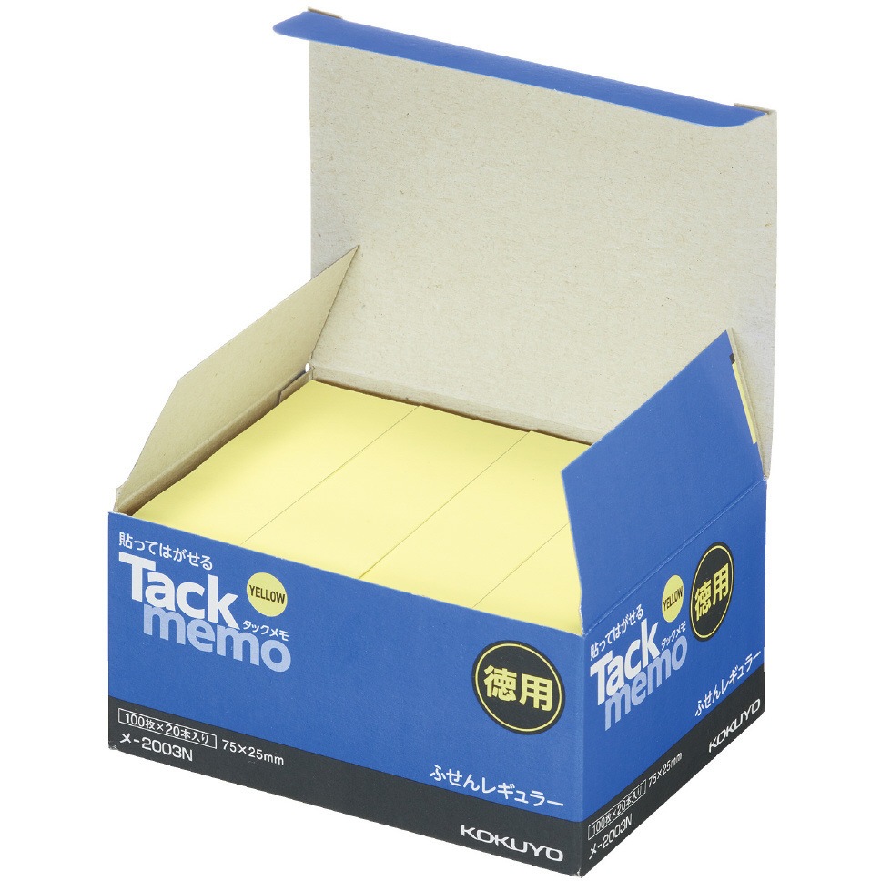 メ-2013 タックメモ お徳用 付箋タイプ レギュラー コクヨ
