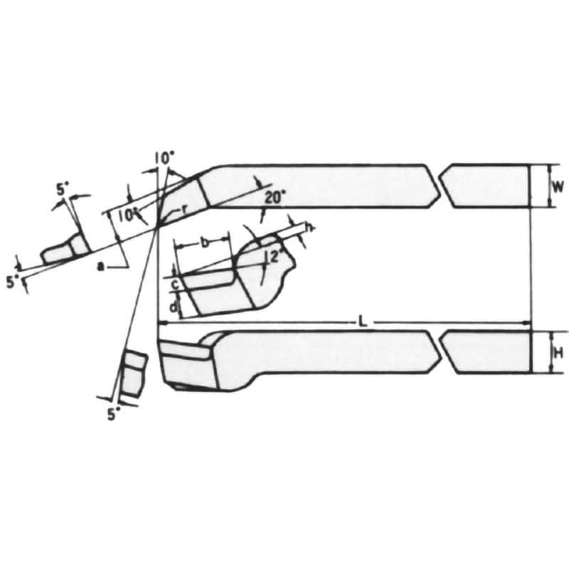 15R-2 付刃バイト 旋削用15形R横仕上剣バイト カムス(高周波精密 15R-2 付刃バイト 旋削用15形R横仕上剣バイト カムス(高周波精密