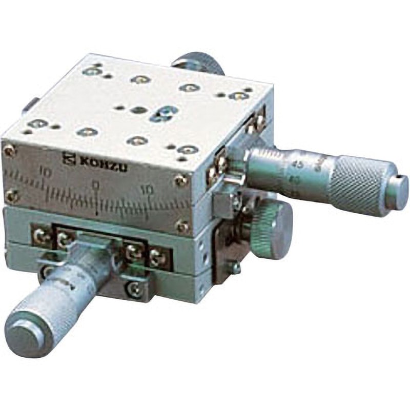 ST05A-C1S 手動2軸スイベル(ゴニオ)ステージ 神津精機 テーブル長さ50mmテーブル幅50mm  ST05A-C1S