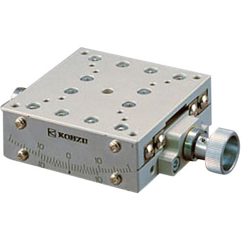 SH07A-RT 手動1軸スイベル(ゴニオ)ステージ 神津精機 テーブル長さ70mmテーブル幅70mm  SH07A-RT