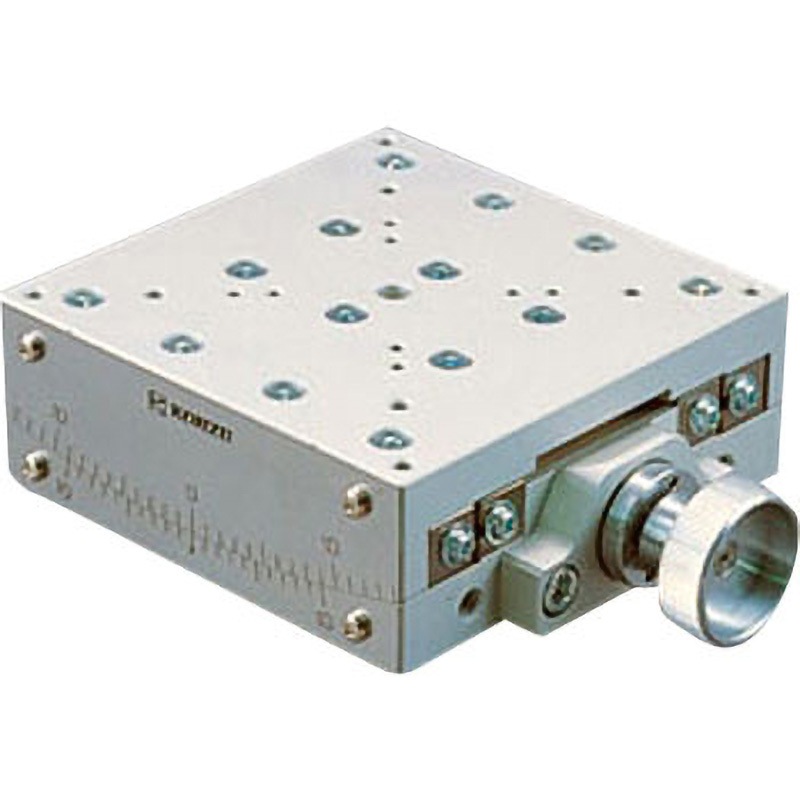 SH10A-RB 手動1軸スイベル(ゴニオ)ステージ 神津精機 テーブル長さ100mmテーブル幅100mm  SH10A-RB
