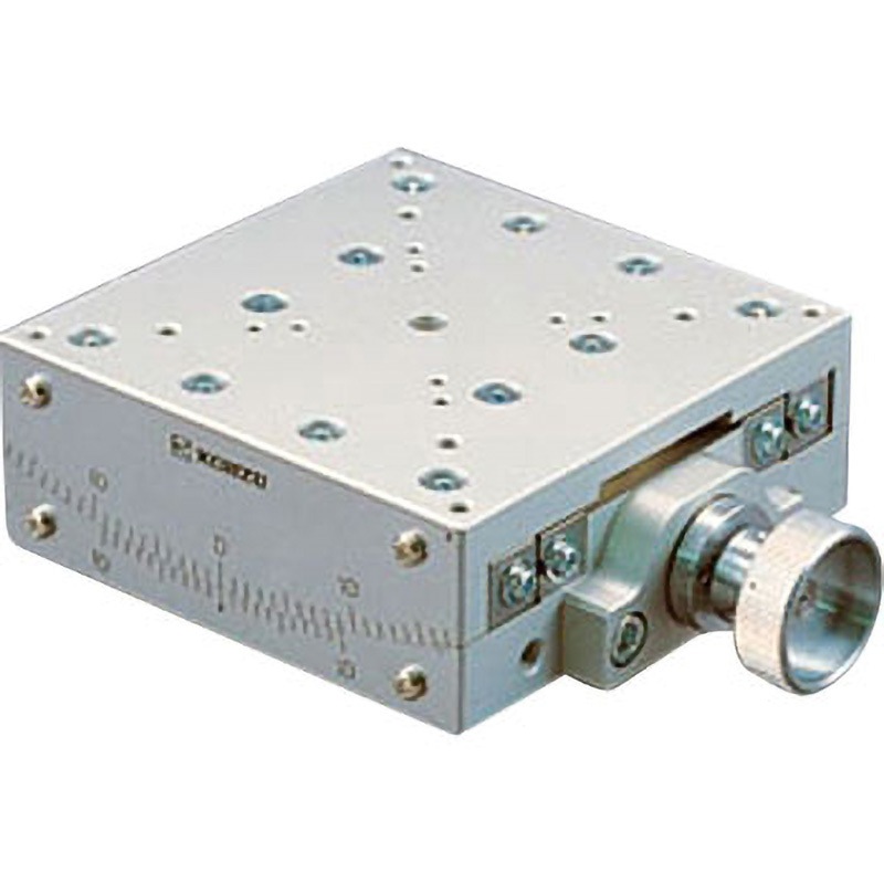 SH10A-RM 手動1軸スイベル(ゴニオ)ステージ 神津精機 テーブル長さ100mmテーブル幅100mm  SH10A-RM