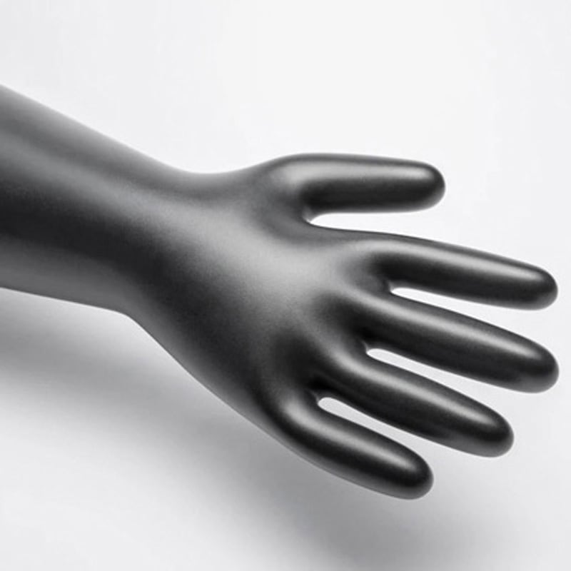 97800BHP8.5E45 グローブボックス/アイソレーター用ブチル手袋 長さ