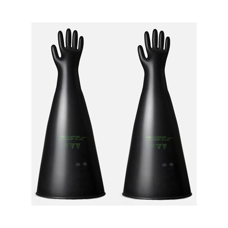 97800BHP8.5E45 グローブボックス/アイソレーター用ブチル手袋 長さ