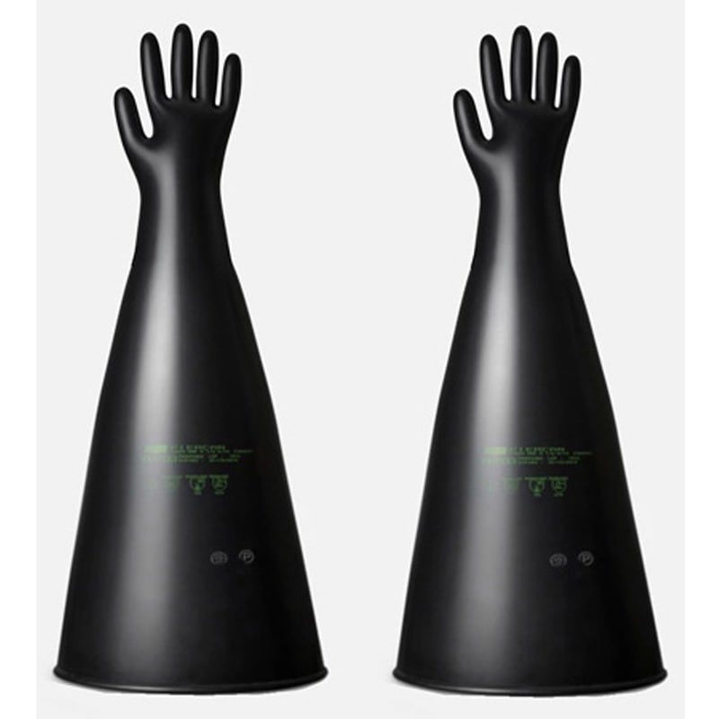 97800BHP8.5E45 グローブボックス/アイソレーター用ブチル手袋 長さ