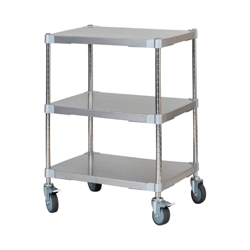 SSW3-46607 ステンレスシェルフワゴン 46×60mm SSW3シリーズ 1セット アイ・エル・シー 【通販モノタロウ】