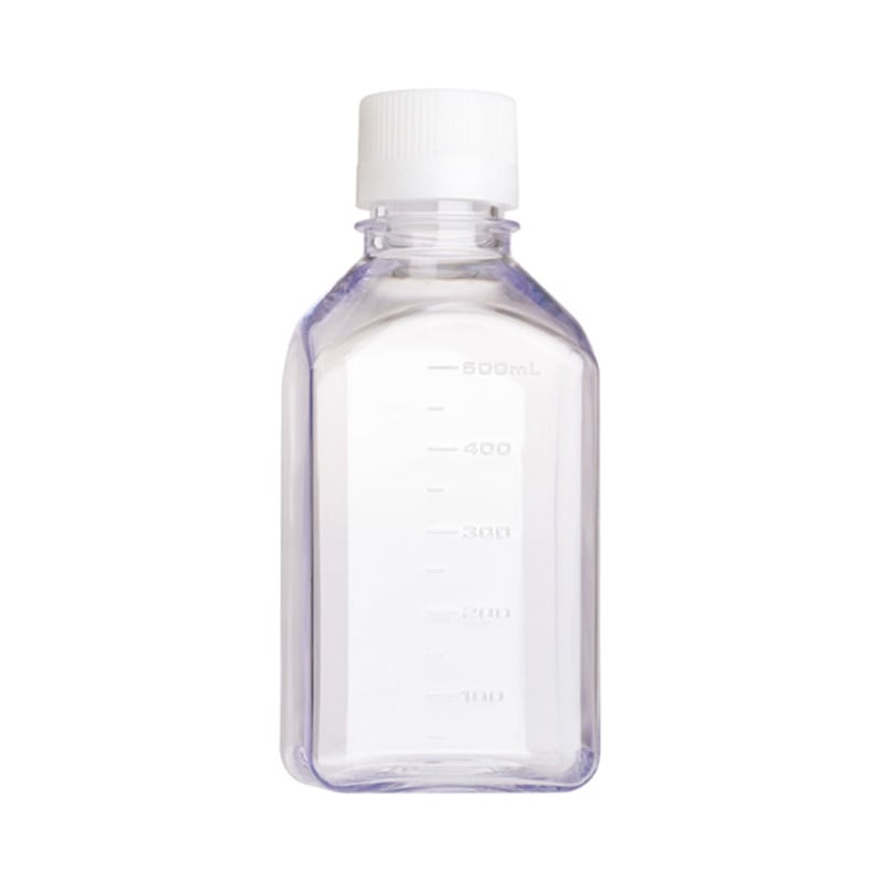 230754 培地ボトル 角型 PETG 個別包装 滅菌済み 24個入 1箱(24個) Celltreat 【通販モノタロウ】