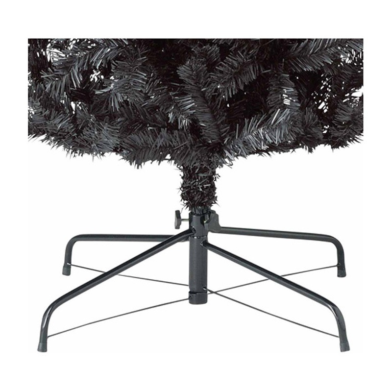 38-31-6-5 PVCクリスマスツリー ブラック スリム 38-31-6シリーズ 1本