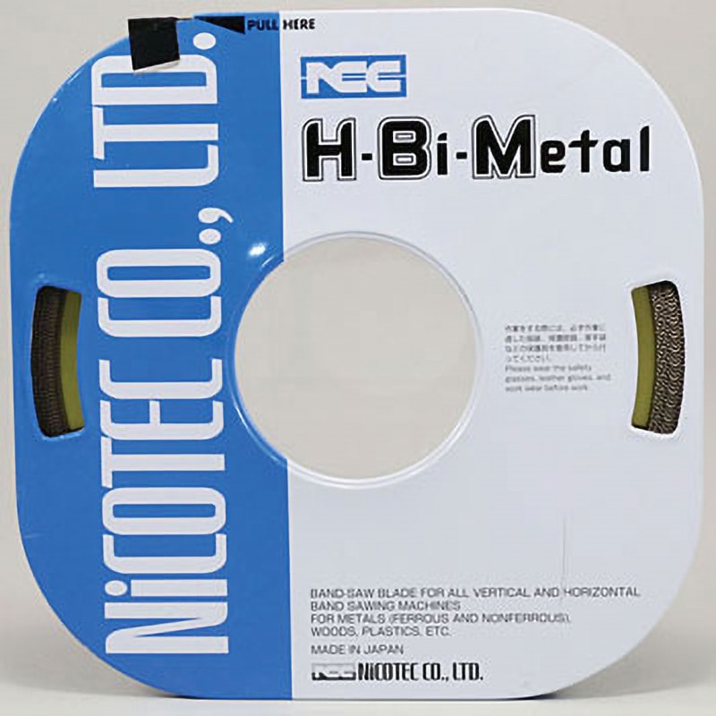 C-BM 4×14T 0.64 バンドソーブレード ハイスバイメタル(コイル) ニコテック 幅4mm長さ16m