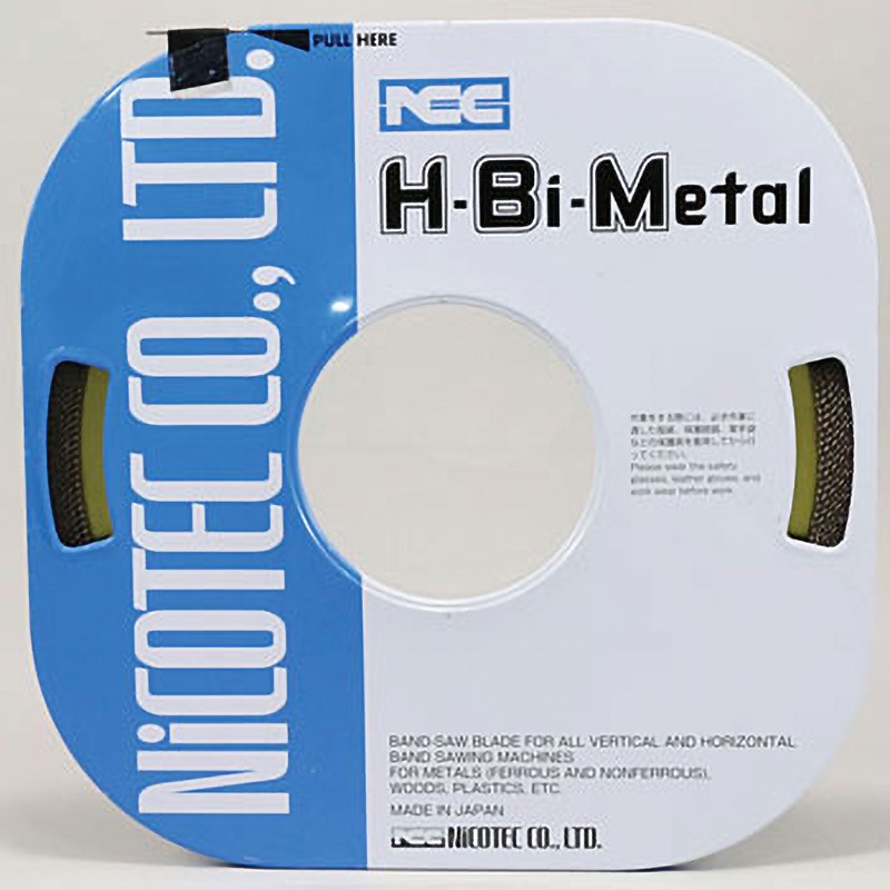 C-BM 5×10T 0.64 バンドソーブレード ハイスバイメタル(コイル) ニコテック 幅5mm長さ16m 17,985円