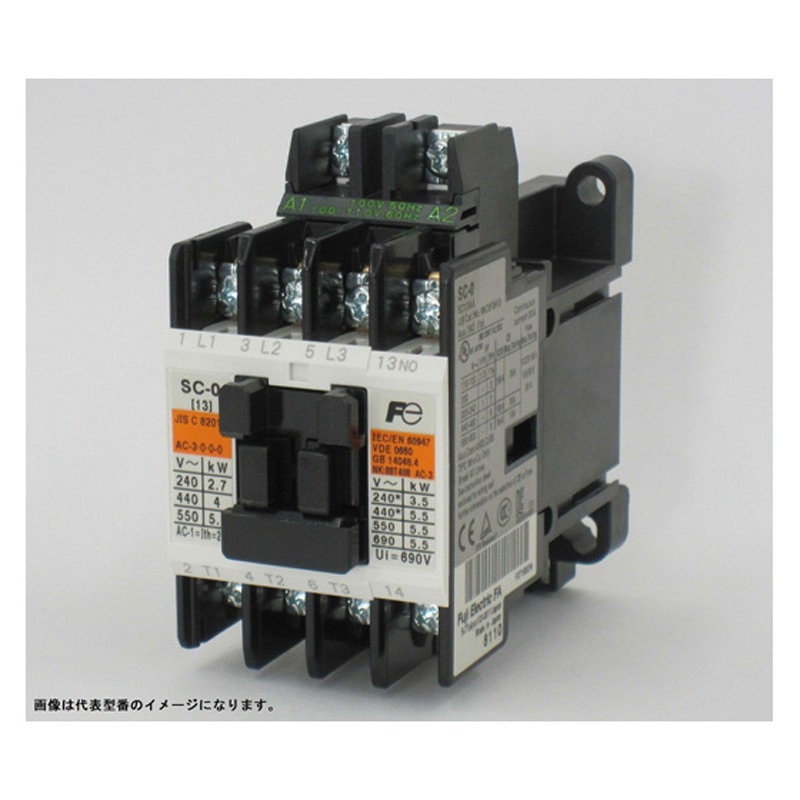SC-0 コイルAC100V 1A 標準形電磁接触器 SCシリーズ 1個 富士電機 【通販モノタロウ】 6,148円