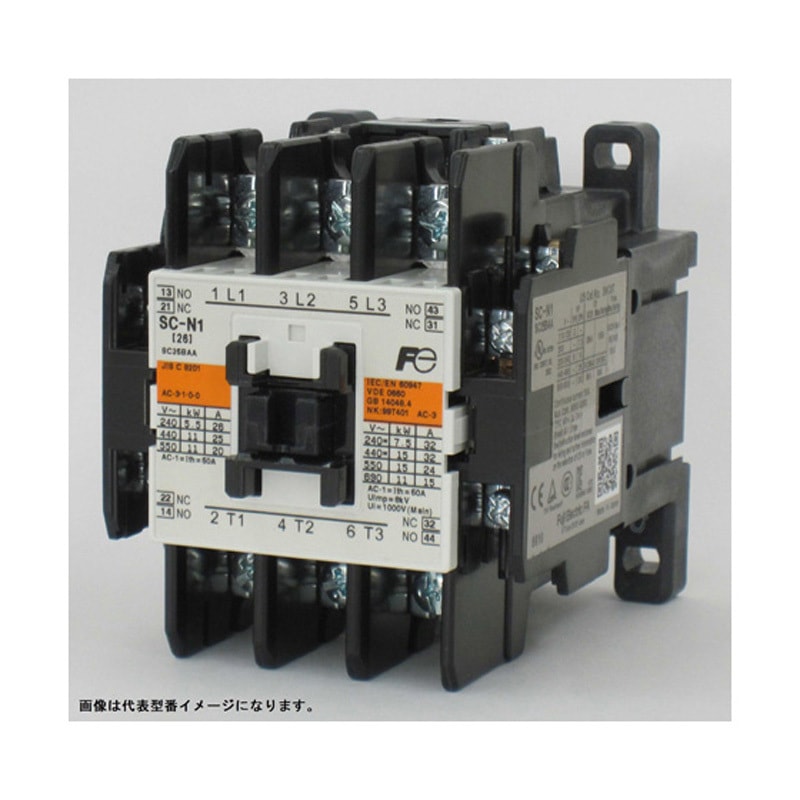 SC-N1 コイルAC100V 標準形電磁接触器 SCシリーズ 1個 富士電機 【通販モノタロウ】