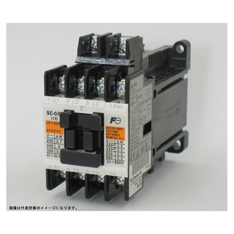 SC-0/G コイルDC24V 1A 直流操作形電磁接触器 SCシリーズ 1個 富士電機 【通販モノタロウ】