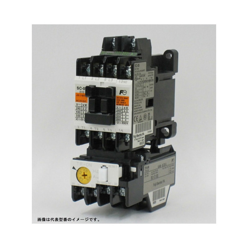 SW-03 シユカイロAC200V 0．75KW コイルAC200V 1A 標準形電磁開閉器 SWシリーズ 1個 富士電機 【通販モノタロウ】