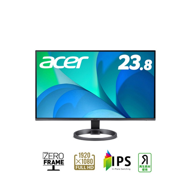 RL242Yymiixv 液晶ディスプレイ ワイド 1920×1080 フルHD 1台 Acer