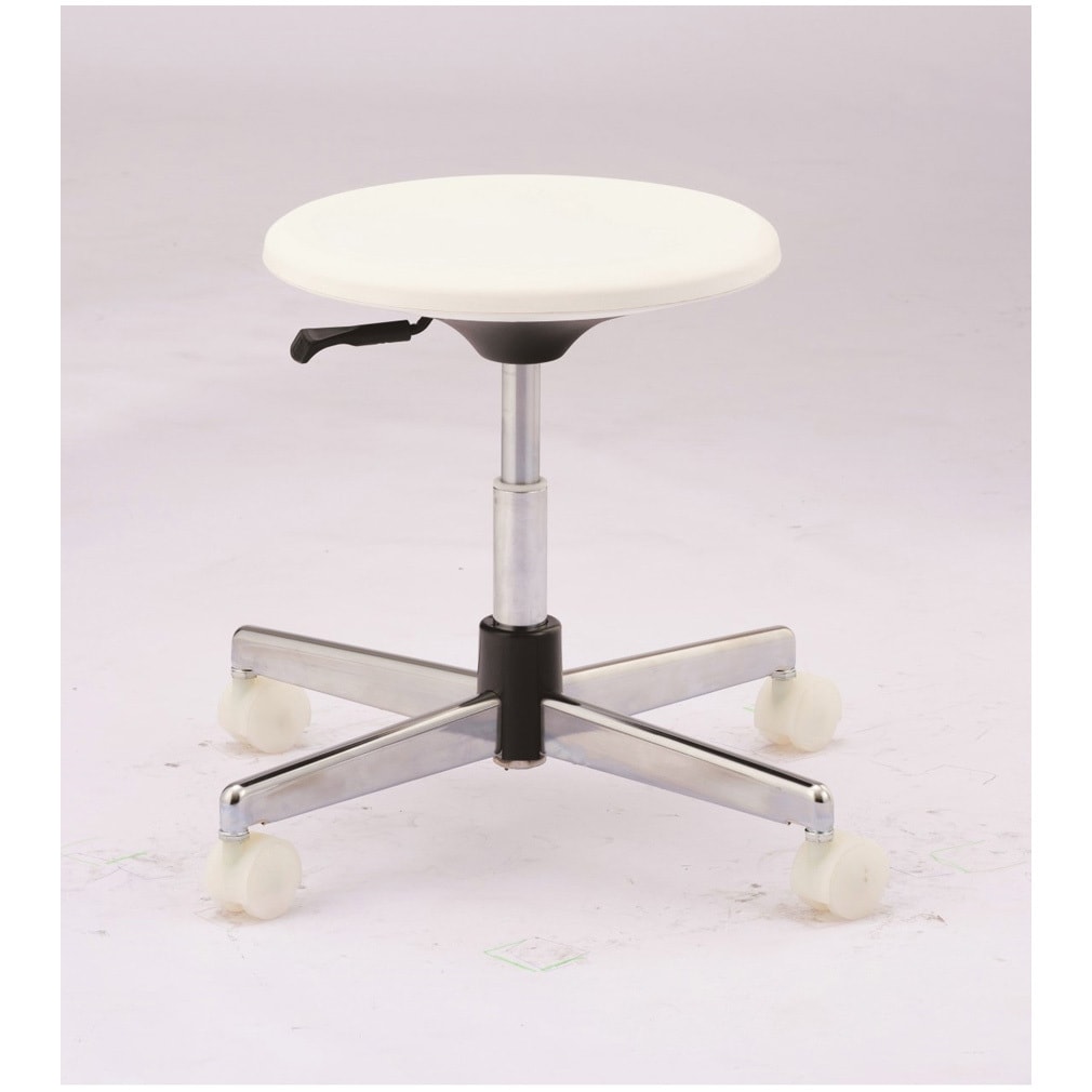 MUC-8LWB 研究室用チェア・ナイロンキャスター・インテグラルスキンモールドウレタン座面 MUCシリーズ 1個 アズワン 【通販モノタロウ】