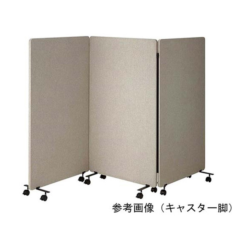 61-812-94-4 吸音パーティション 3連タイプ キャスター脚 アズワン 高さ1552mm  61-812-94-4