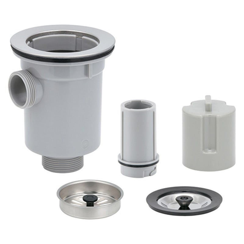 TO-197A(S) 小型排水トラップ G1-1/2ネジ オーバーフロー付 TO-197