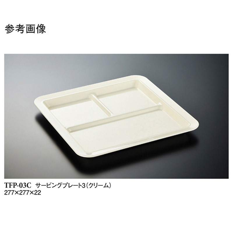 TFP-03C サービングプレート TFPシリーズ 1袋(10個) スリーライン 【通販モノタロウ】