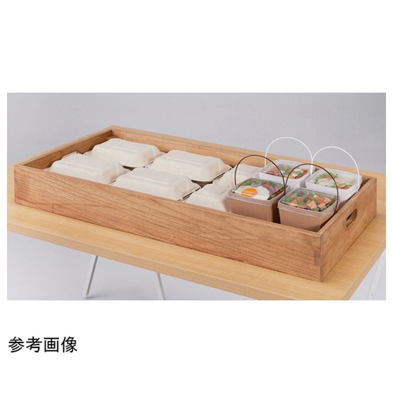 61-810-31-2 木製トレー 90×40cm 61-810-31シリーズ 1個 アズワン