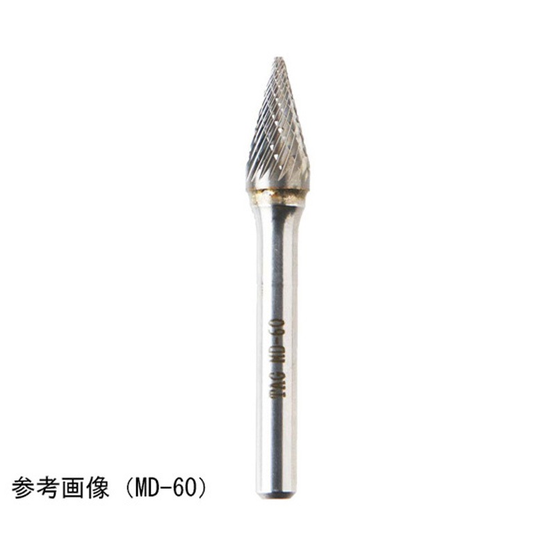 M-80 標準タイプ超硬バー シャンク径6mm Mシリーズ 1本 TAG BUR 【通販モノタロウ】