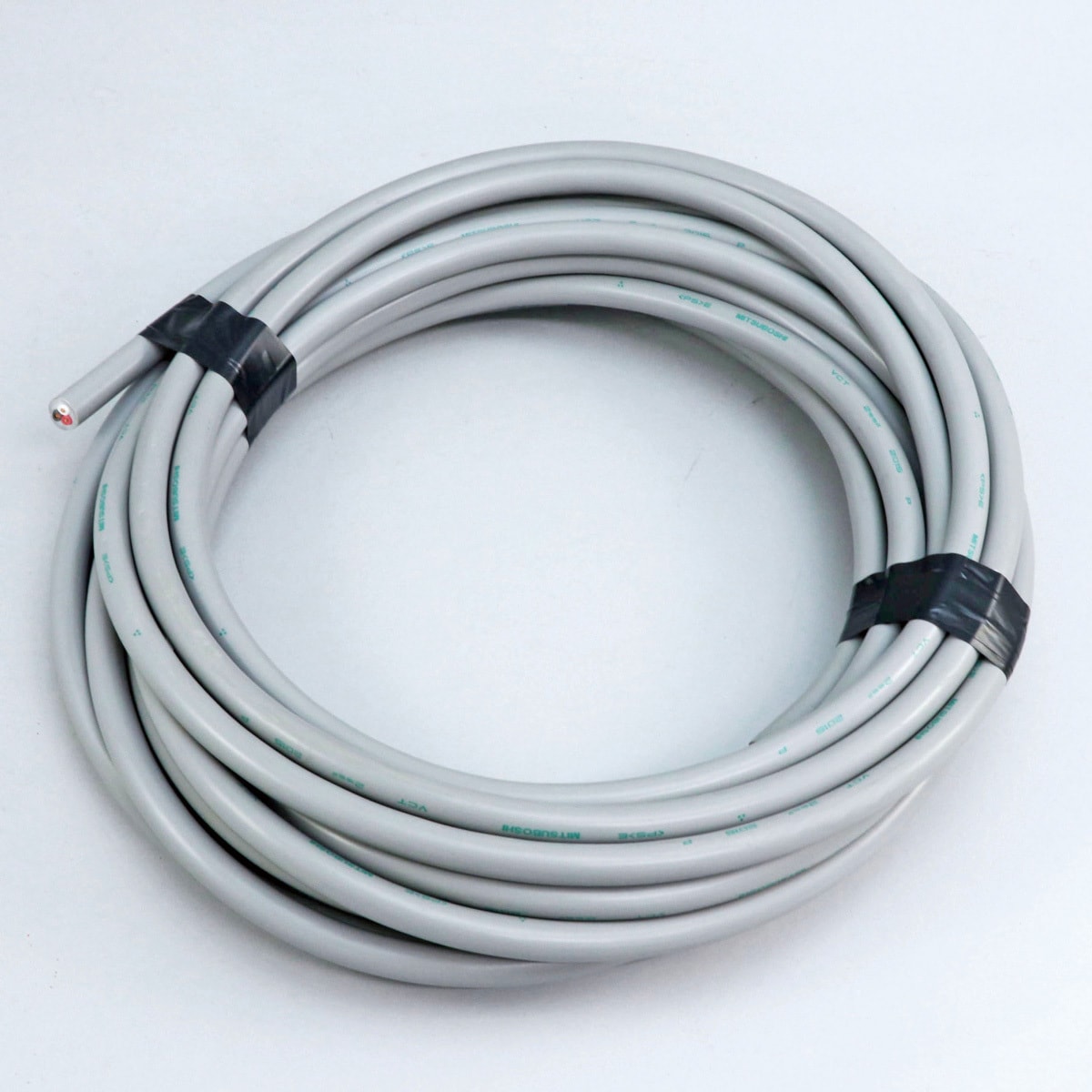 VCT 3C×2SQ 灰 600V ビニルキャブタイヤケーブル 三ツ星 灰色 長