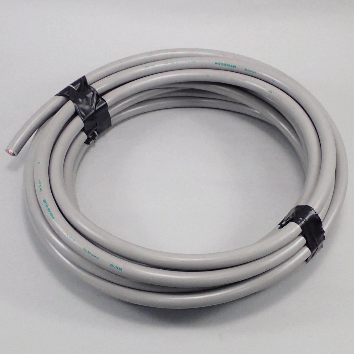 VCT 3C×3.5SQ 灰 600V ビニルキャブタイヤケーブル 三ツ星 灰色 全長 