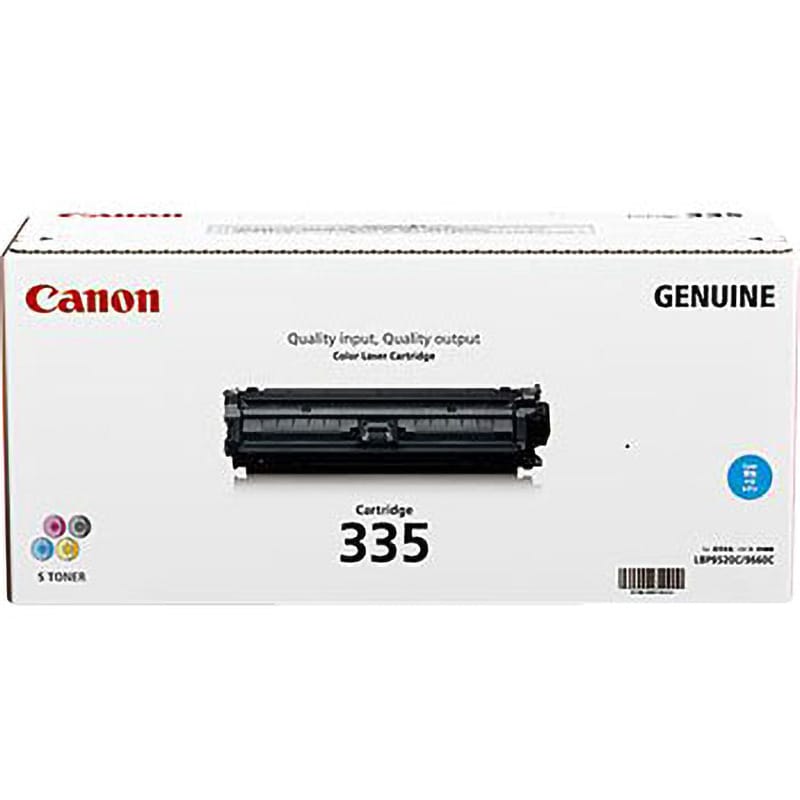 トナーカートリッジ335 シアン 純正 純正トナーカートリッジ Canon 335 1本 Canon 【通販サイトMonotaRO】