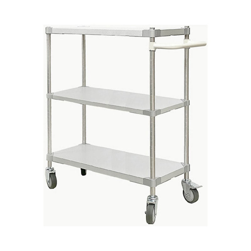 TGGS3-35909WH ガルバリウムワゴン35×90cm 3段 ポール H900mm 取っ手付き TGGS3-35909シリーズ 1個 アイ・エル・シー 【通販モノタロウ】 37,037円