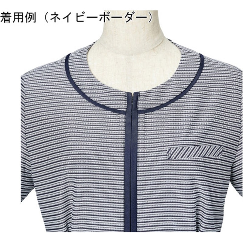 ESA892 ENJOY ジャケット ロイヤルブルーボーダー ESA892シリーズ 1枚 カーシーカシマ 【通販モノタロウ】