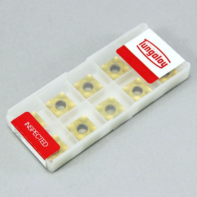 タンガロイ チップ (10個) SNMG120404 AH110 (SNMG120404AH110) 《TACインサート》 タンガロイ 旋削加工用インサート 超硬合金 TH10 SNMG120404 1セット