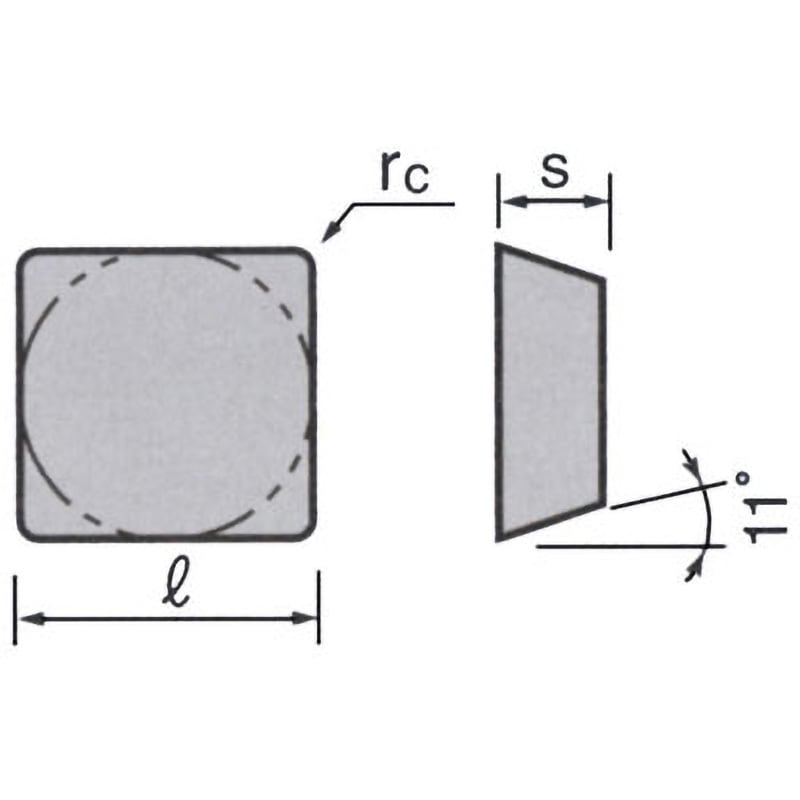 SPMN120308 UX30 チップ SPM/GN タンガロイ コーナー半径0.8mm 1箱(10個) SPMN120308 UX30