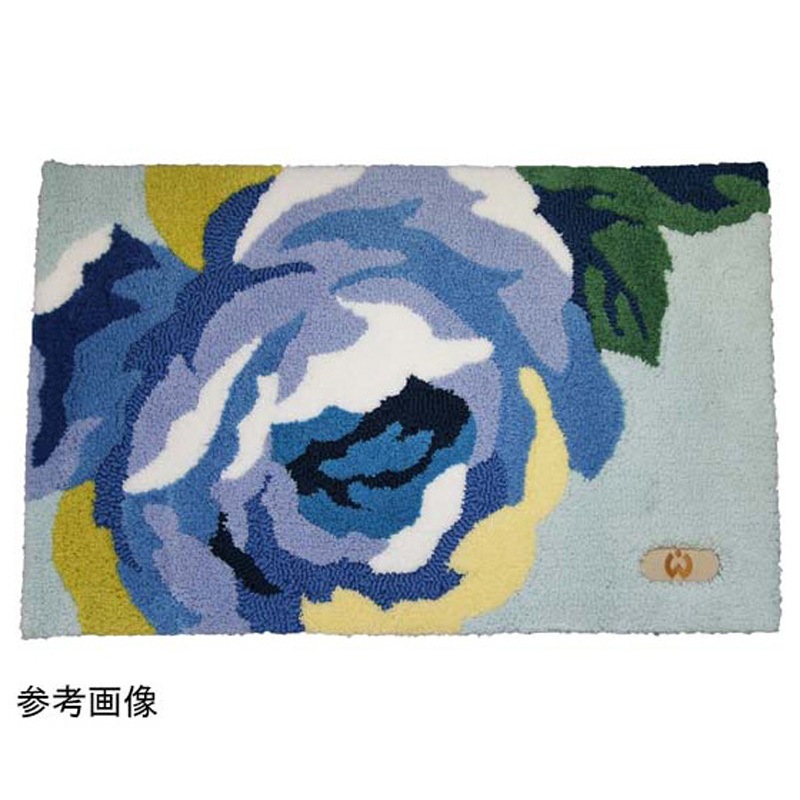 14344831 ミラショーン 玄関マット MSオールドローズ ブルー 14344831