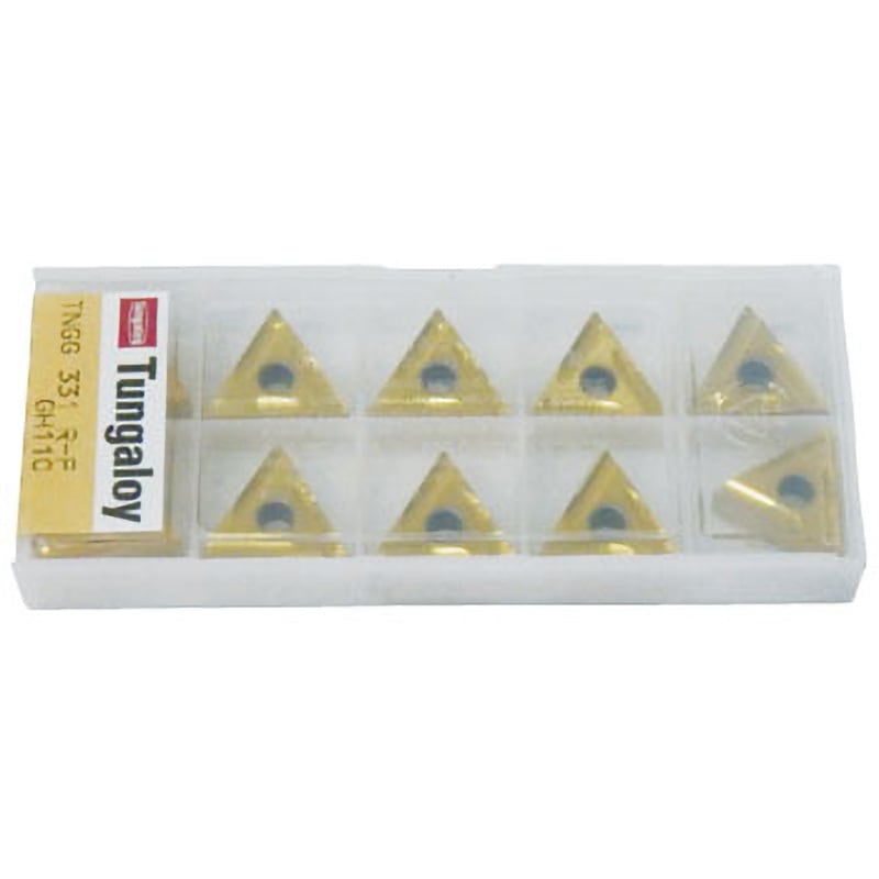 TNGG160404R-P GH110 チップ TNGGR/L-P タンガロイ 被削材K(鋳鉄)/N(非鉄金属) 形状:正三角形60° 1箱(10個) TNGG160404R-P GH110