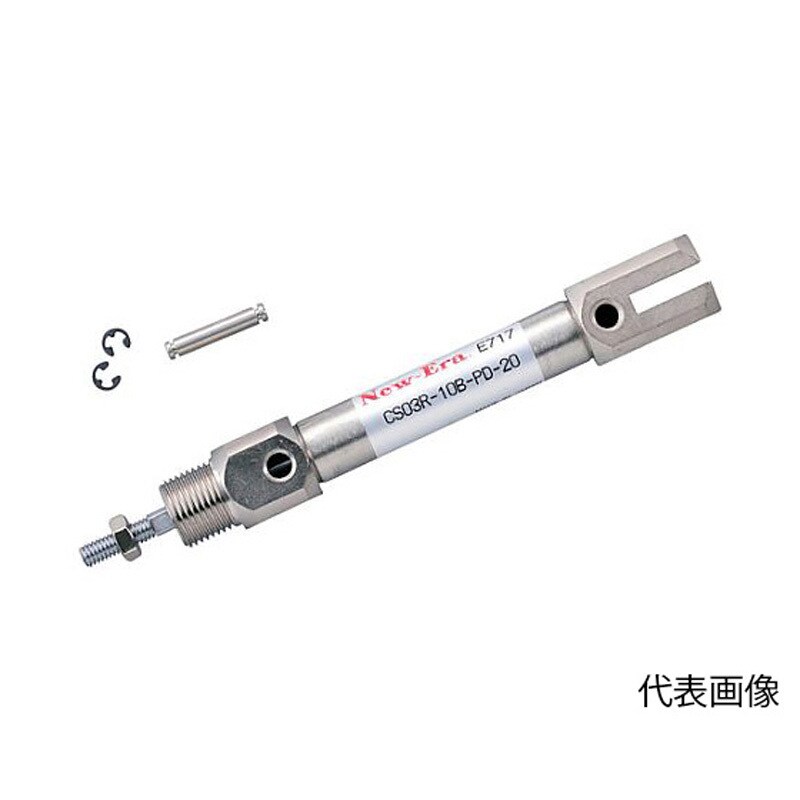 CS03R-10B-PD-100-ZC230B2 リニアベアリング内蔵シリンダΦ10 CS03R-10B-PD-100シリーズ 1個 New-Era(ニューエラー) 【通販モノタロウ】