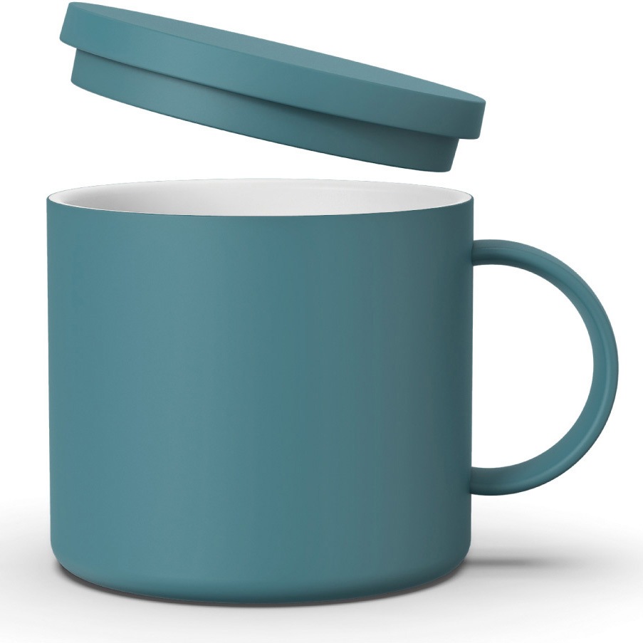 A3425 保温マグカップ MG-F300 アスベル ダークグリーン色 A3425