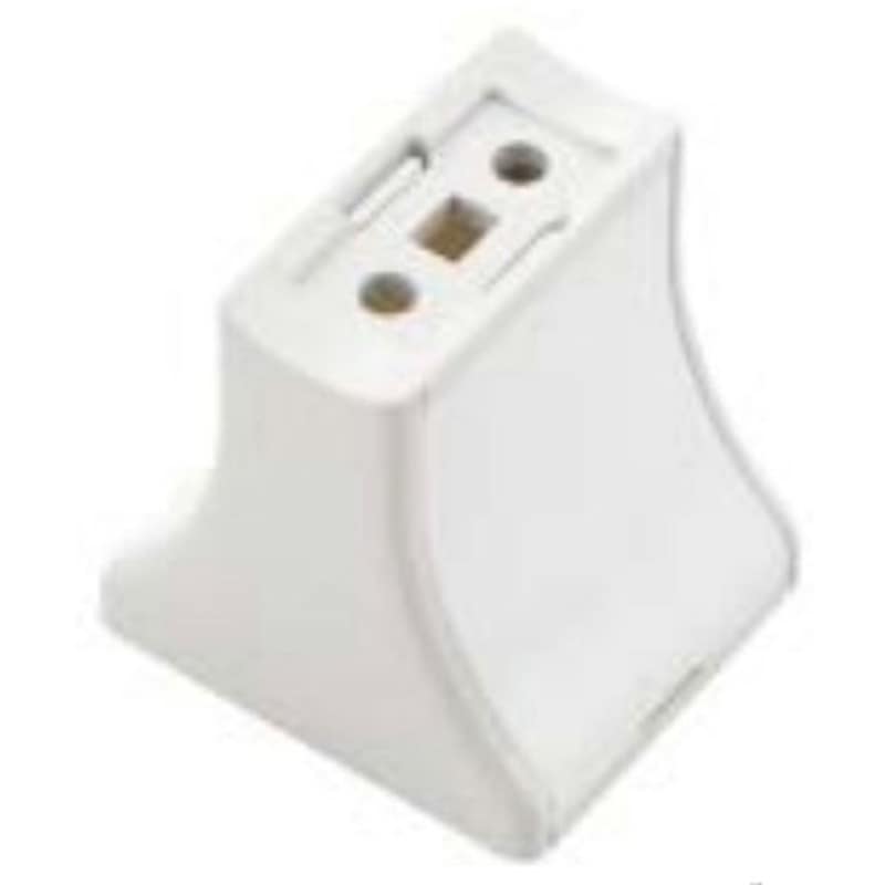 TB6434-W7 手すり丸型M35シリーズ 直型ブラケット シンプルタイプ 1箱(4個) ウッドワン 【通販モノタロウ】