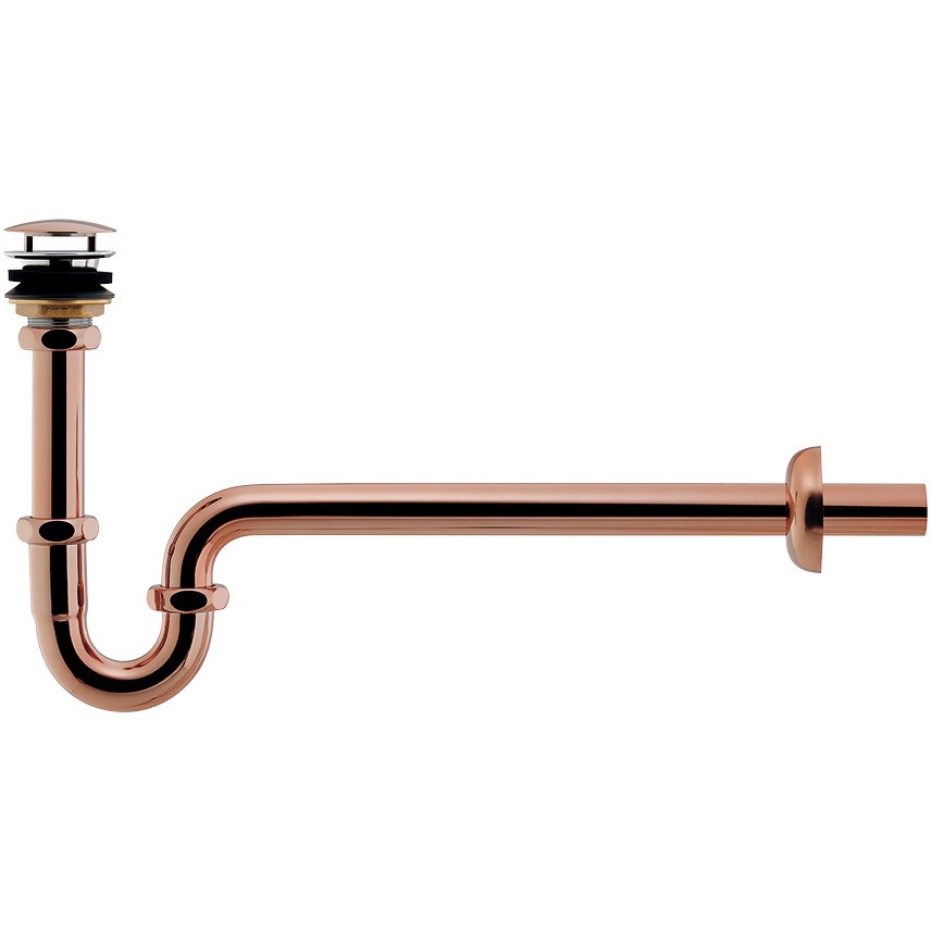 432-550-25BR 丸鉢つきPトラップ(化粧キャップつき) 1個 カクダイ 【通販モノタロウ】