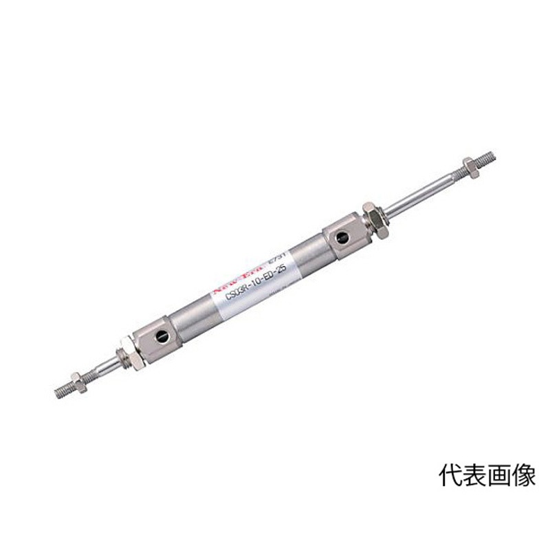 CS03R-10-ED-35-ZC205B1 両ロッドシリンダ シリンダ内径Φ10 CS03R-10-ED-35シリーズ 1個 New-Era(ニューエラー) 【通販モノタロウ】