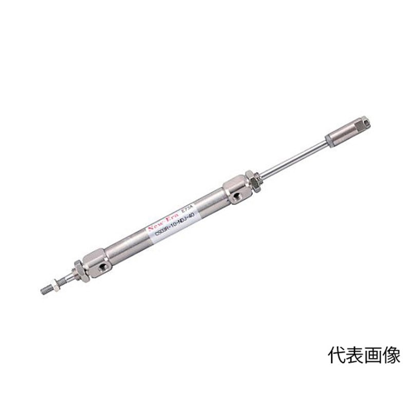 CS03R-10-NDJ-35-ZC205B2 押側ストローク調整機構付シリンダ マグネット付ストローク35mm CS03R-10-NDJ-35シリーズ 1個 New-Era(ニューエラー) 【通販モノタロウ】