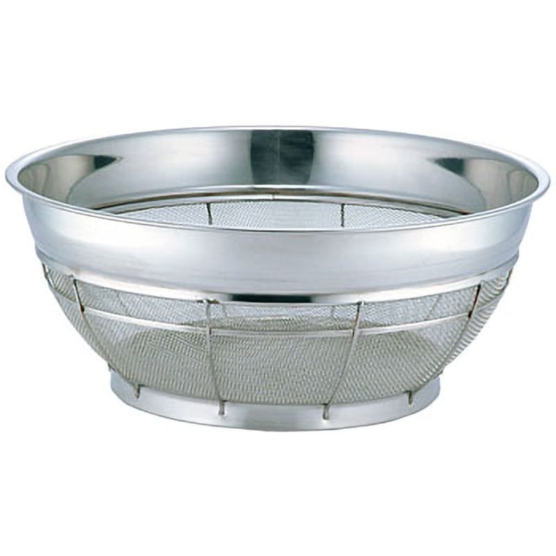 18-8 浅型ザル 荒目 6.5メッシュ 1個 弁慶(本間冬治工業) 【通販モノタロウ】 5,113円