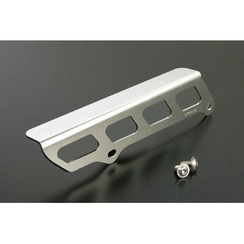 09-09-0039 チェーンガード(シルバーアルマイト) 1個 TAKEGAWA(武川) 【通販モノタロウ】