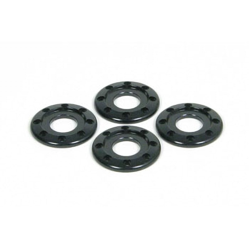 06-06-0022 リヤクッションマウントワッシャー(8ホールタイプ) TAKEGAWA(武川) ブラック色   06-06-0022