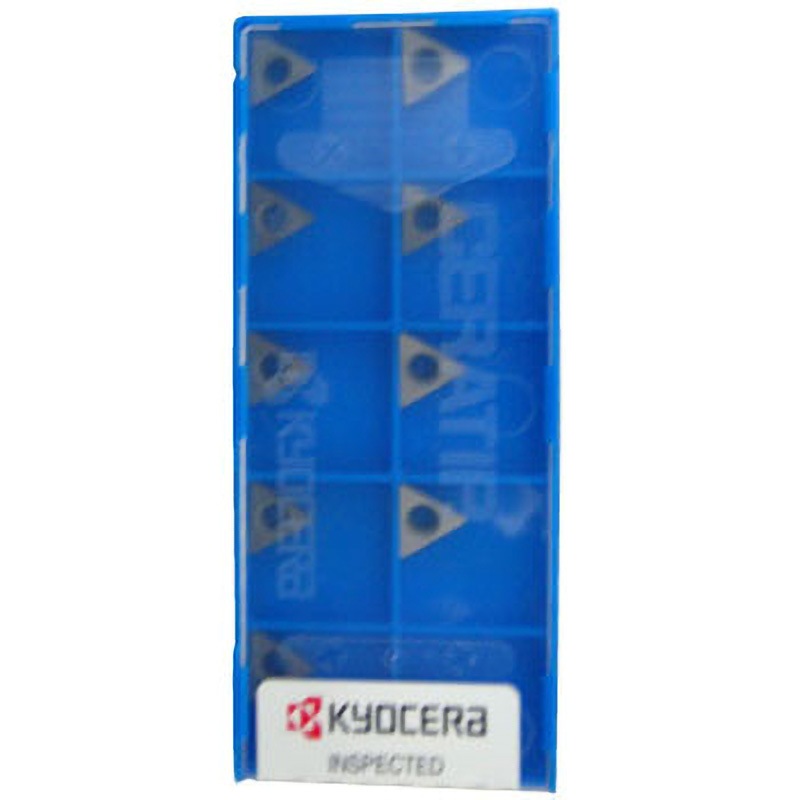 TPGB110304 KW10 チップ TPGB 京セラ 形状:正三角形60° コーナー半径0.4mm 1箱(10個)