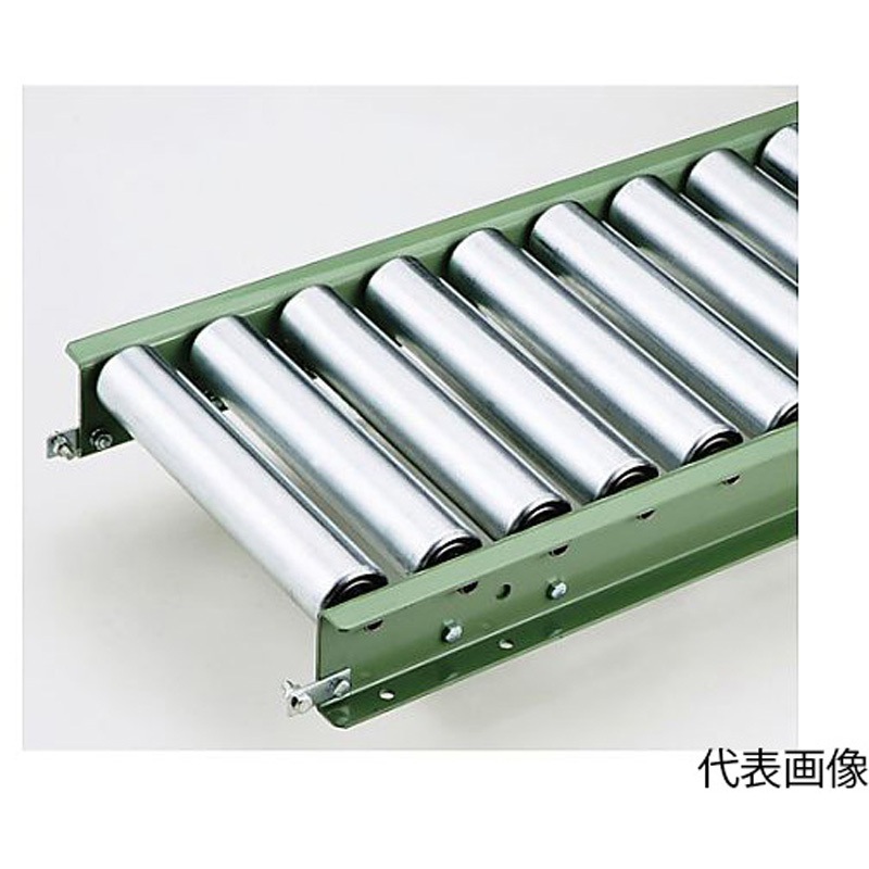 R5726DX1000L300W100P スチール製ローラコンベヤR5726D型1000LX R5726DX1000Lシリーズ 1台 マキテック 【通販モノタロウ】