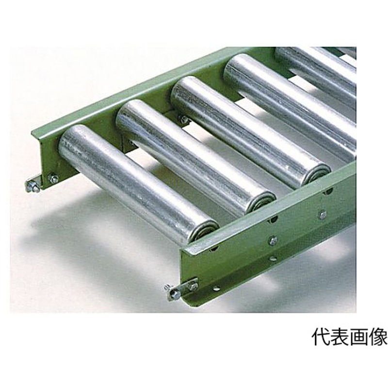 R5726X1000L450W100P スチール製ローラコンベヤR5726型1000LX4 R5726X1000Lシリーズ 1台 マキテック 【通販モノタロウ】 26,586円