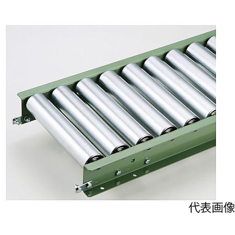 R6023DX1000L200W200P スチール製ローラコンベヤR6023D型1000LX R6023DX1000Lシリーズ 1台 マキテック 【通販モノタロウ】