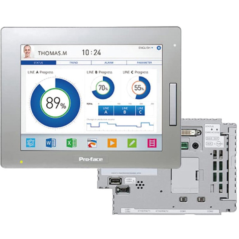 シュナイダー　タッチパネル　PFXSP5500TPD PFXSP5500TPD ST6000シリーズ Pro-face(シュナイダーエレクトリック